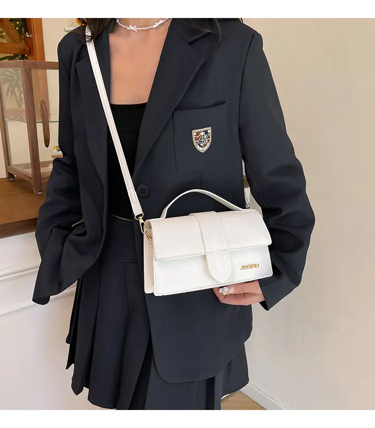2025 Spring Stylish Crossbody Bag for Women Solid Color — feature 1