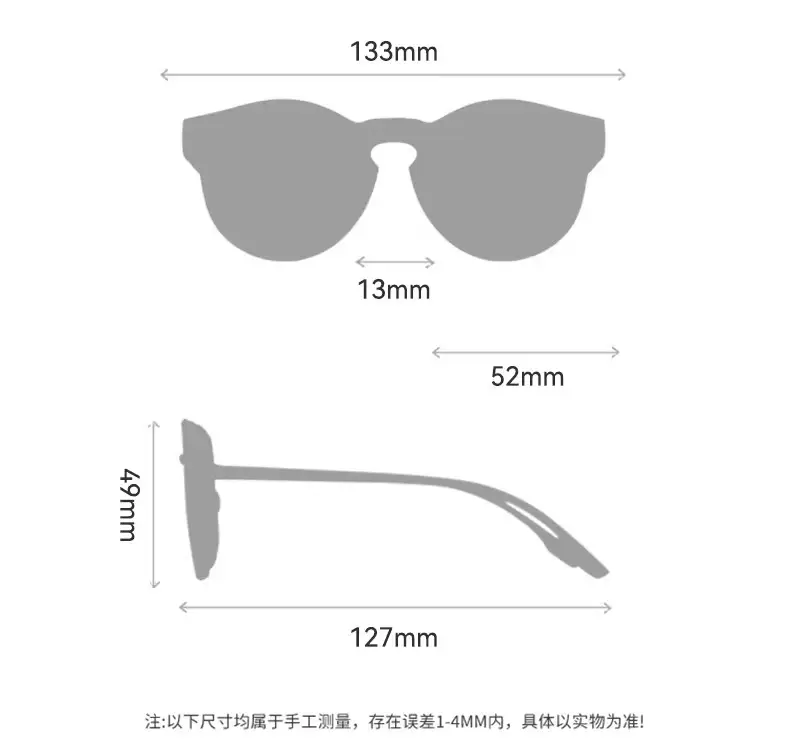 Foldable Sunglasses for Kids Women 7106 UV400 — feature 12