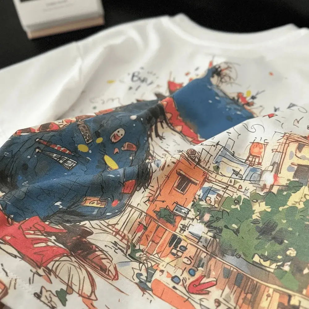 Children Cotton Cartoon T-Shirt Summer Boy 2025 - Image 4