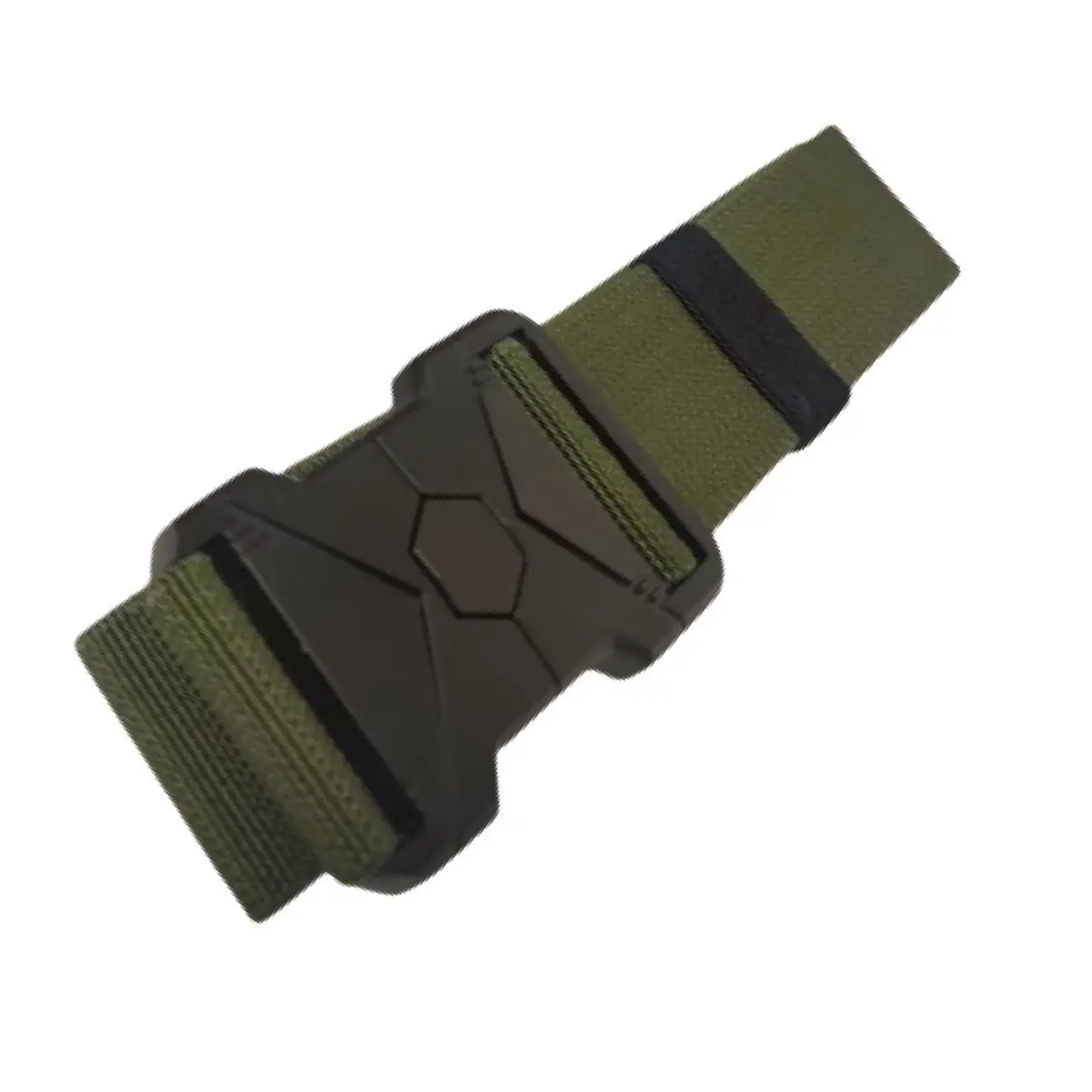 Tactical Elastic Belt Black Nylon Buckle - Image 3