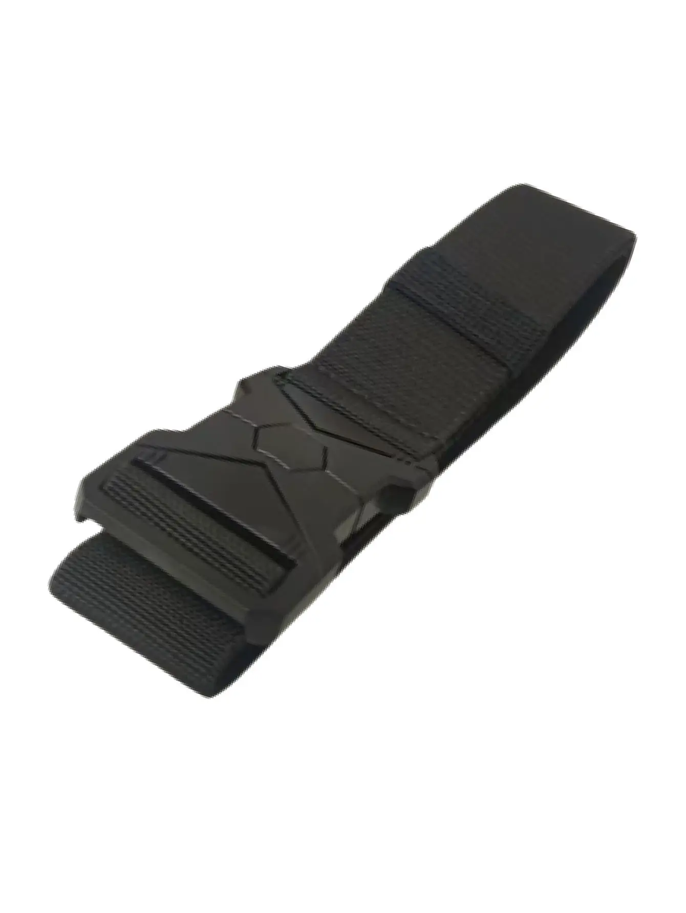 Tactical Elastic Belt Black Nylon Buckle — feature 7