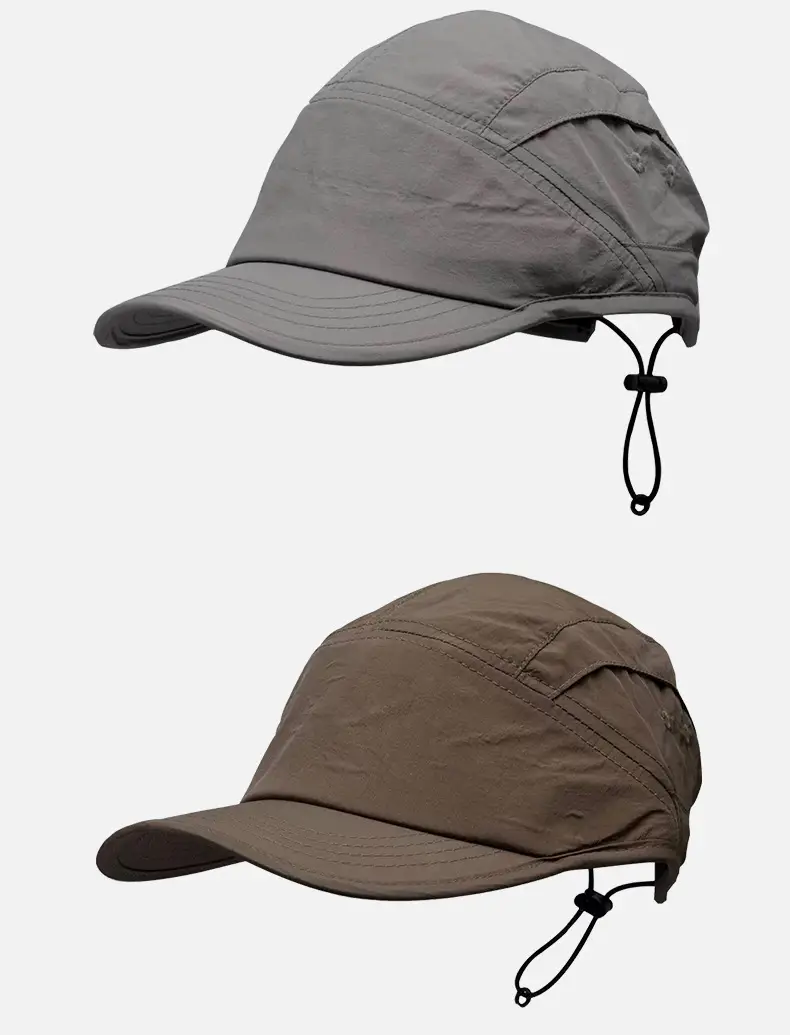 Japanese Style Waterproof Baseball Cap Black Lightweight Breathable — feature 12