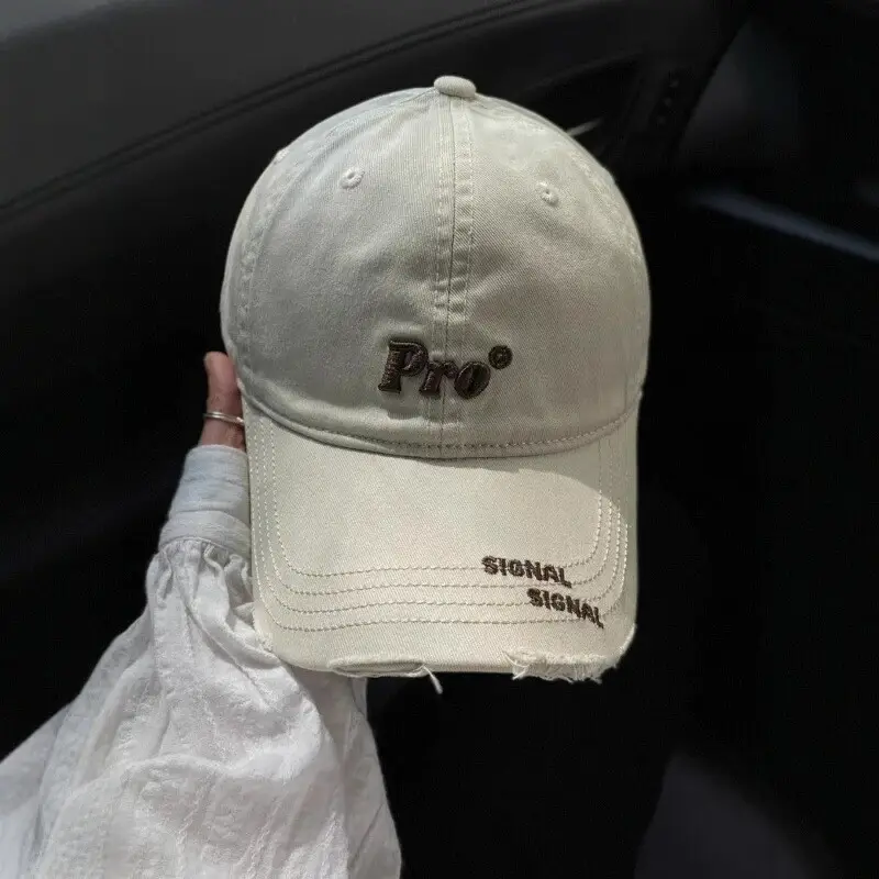 Purple Pro Letter Baseball Cap with Signal Brand
