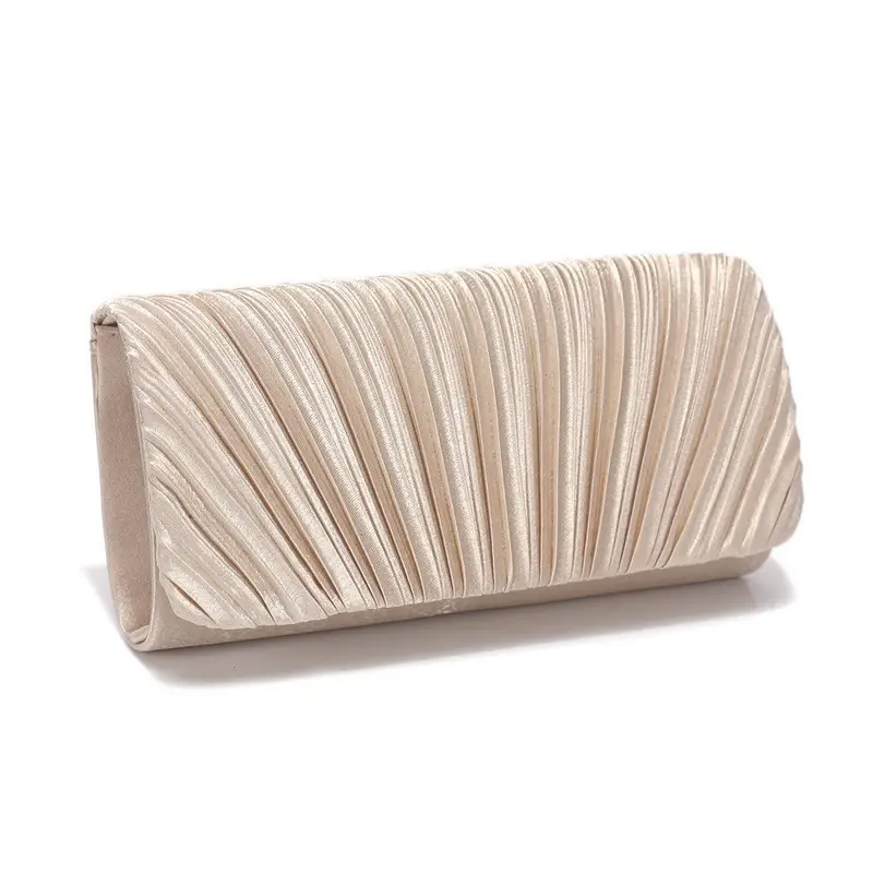 Light Luxury Pleated Silk Dinner Bag — feature 13