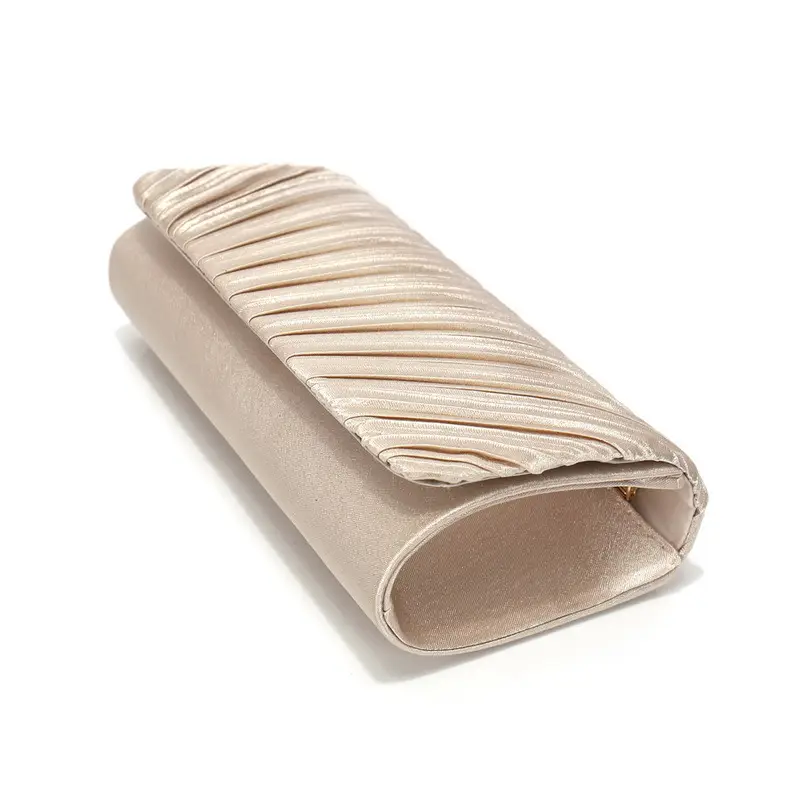 Light Luxury Pleated Silk Dinner Bag — feature 15