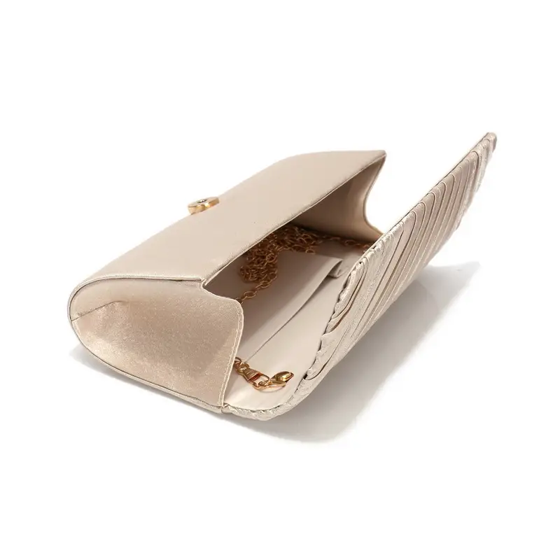 Light Luxury Pleated Silk Dinner Bag — feature 16