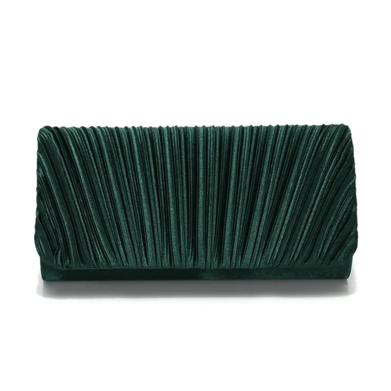 Light Luxury Pleated Silk Dinner Bag