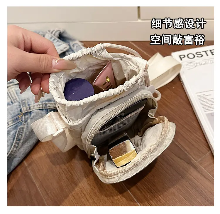 2025 New Shoulder Crossbody Kettle Mobile Phone Bag Waterproof Running Sports Yoga Portable Bag — feature 12