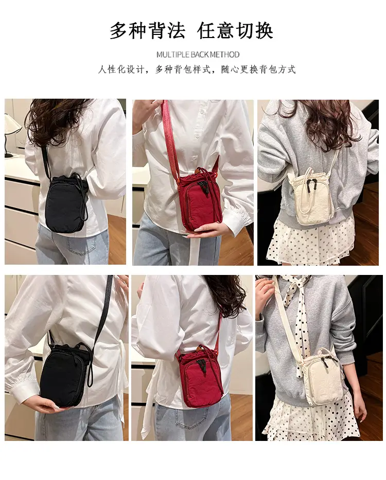 2025 New Shoulder Crossbody Kettle Mobile Phone Bag Waterproof Running Sports Yoga Portable Bag — feature 13