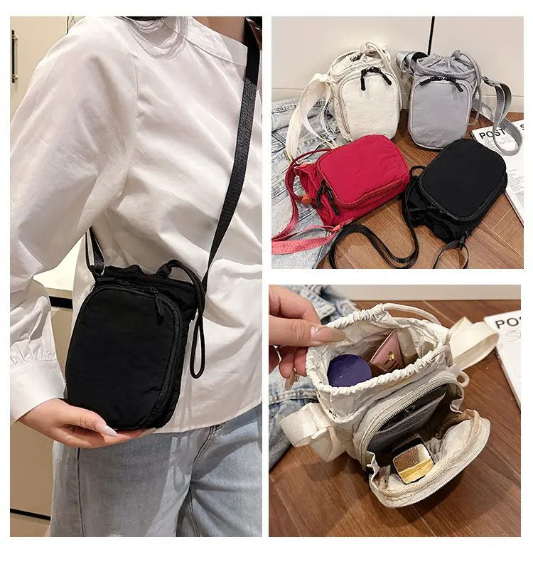 2025 New Shoulder Crossbody Kettle Mobile Phone Bag Waterproof Running Sports Yoga Portable Bag — feature 15
