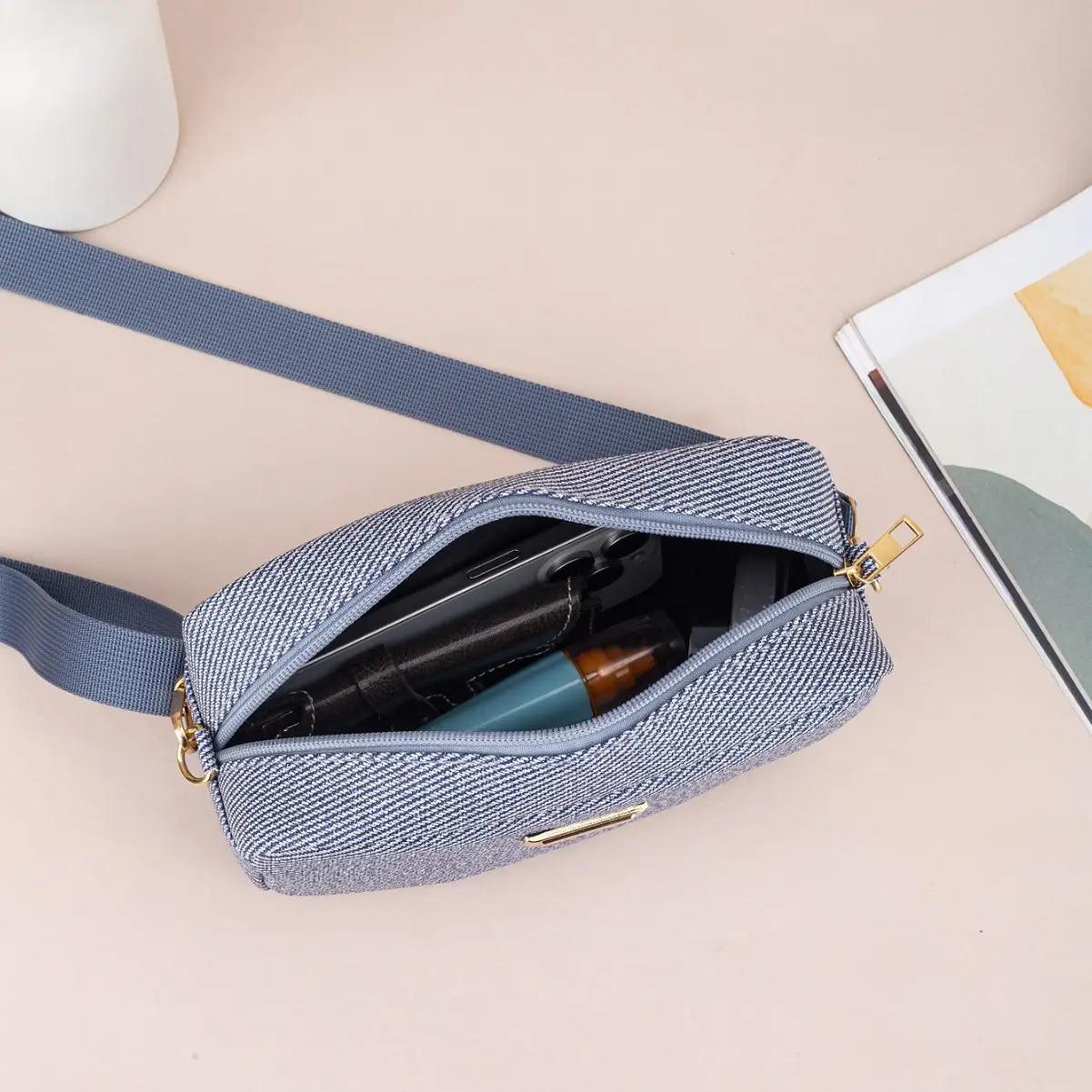 2025 Spring Women's Diagonal Camera Bag Shoulder Bag - Image 4