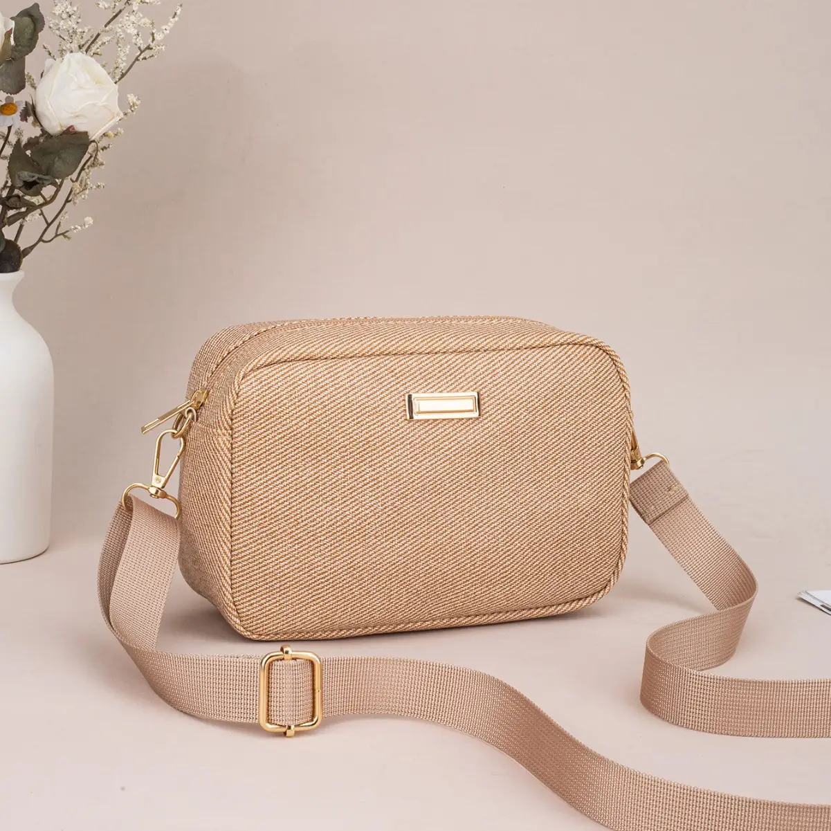 2025 Spring Women's Diagonal Camera Bag Shoulder Bag - Image 5