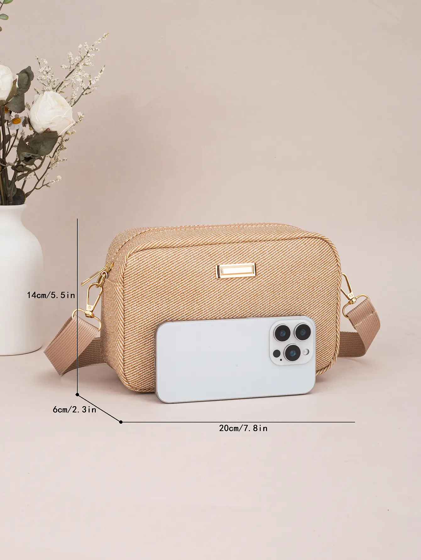 2025 Spring Women's Diagonal Camera Bag Shoulder Bag — feature 14