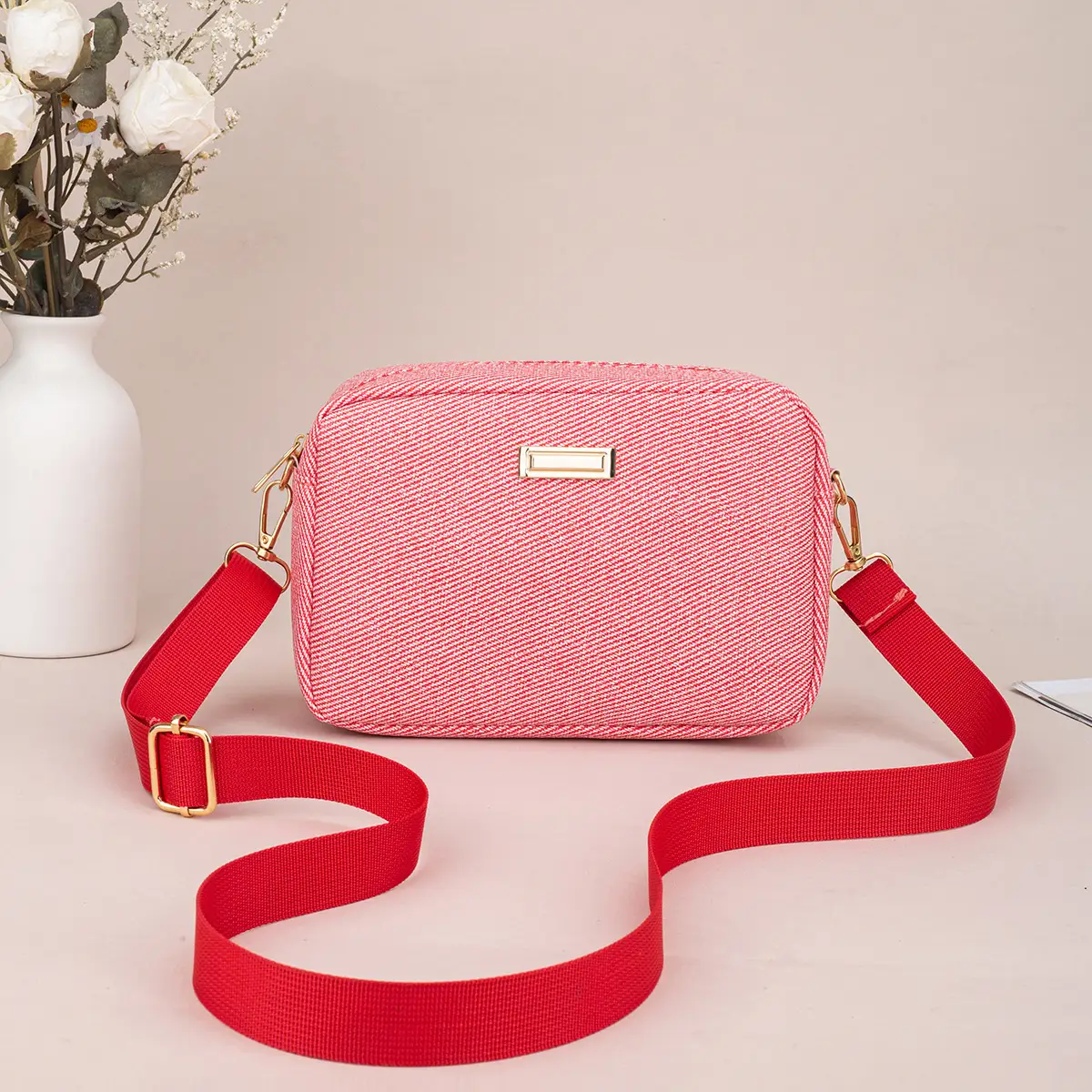 2025 Spring Women's Diagonal Camera Bag Shoulder Bag — feature 25