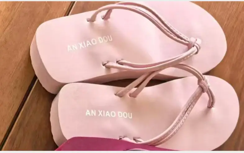 Women's Eva Flip-Flops for Outdoor Wear, European and American Style High Heels, Summer Sandals, Thick-Soled Height-Increasing Summer Slippers - Image 12