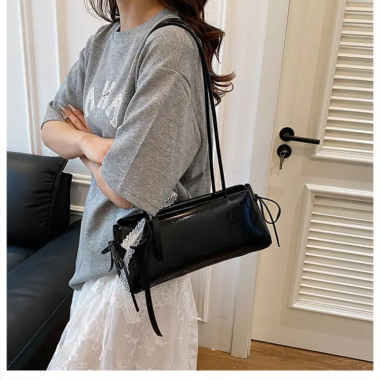 2025 White Silk Satchel Shoulder Bag for Women — feature 18
