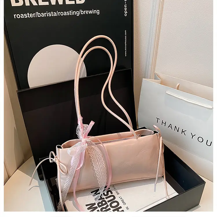 2025 White Silk Satchel Shoulder Bag for Women — feature 21