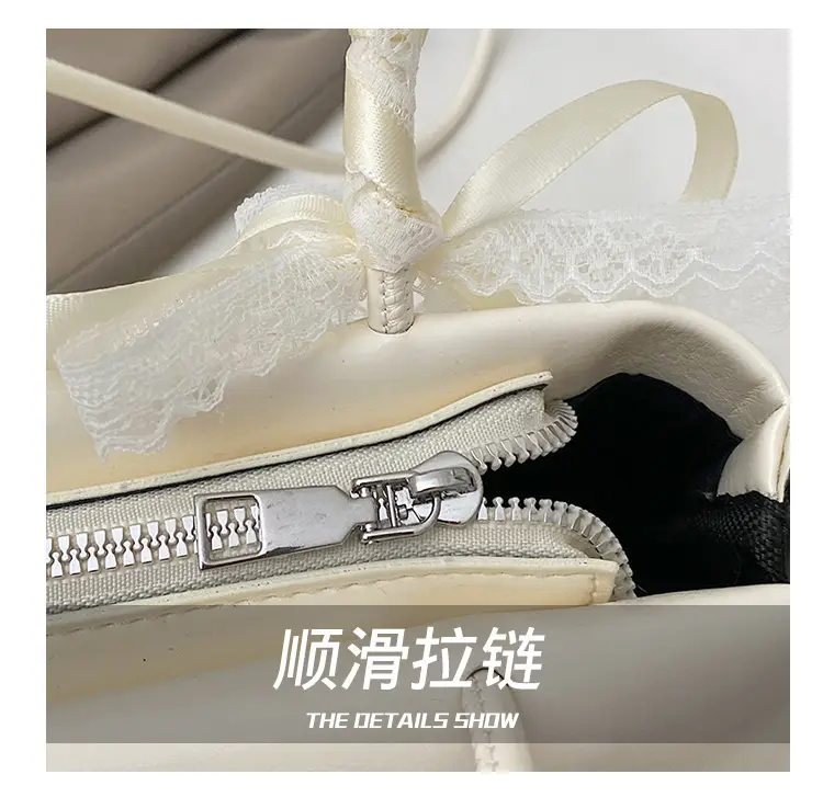 2025 White Silk Satchel Shoulder Bag for Women — feature 6
