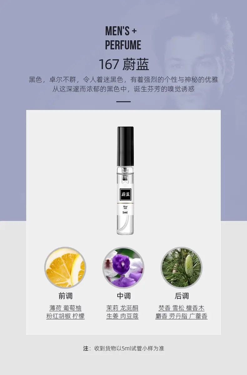 Q version of ladies perfume black crow earth no man's land rose darjeeling men and women lasting fragrance portable trial pack 5ml — feature 17