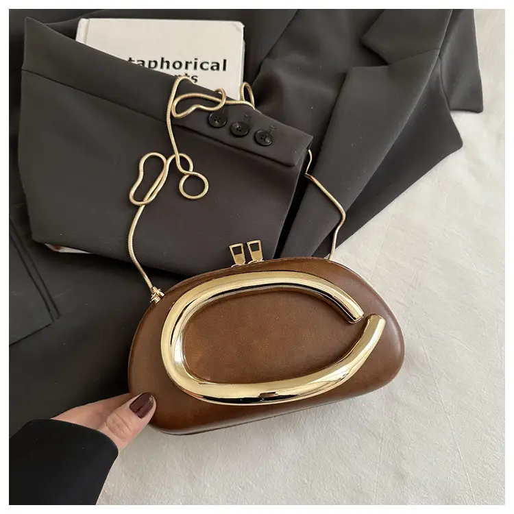2025 Summer Shoulder Bag Trendy Shell Fashion Wedding Party Party Holiday Dinner Clutch Bag - Image 4