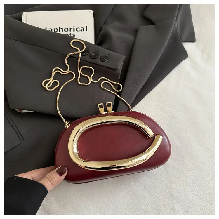2025 Summer Shoulder Bag Trendy Shell Fashion Wedding Party Party Holiday Dinner Clutch Bag - Image 5