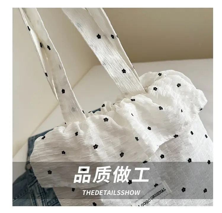 2025 New Korean Style Canvas Bucket Bag Large Capacity Women — feature 5