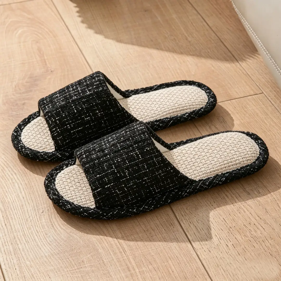 Cute Cartoon Women's Cotton Slippers for Home Plush Warm Furry Slippers for Women Indoor Home Warmth