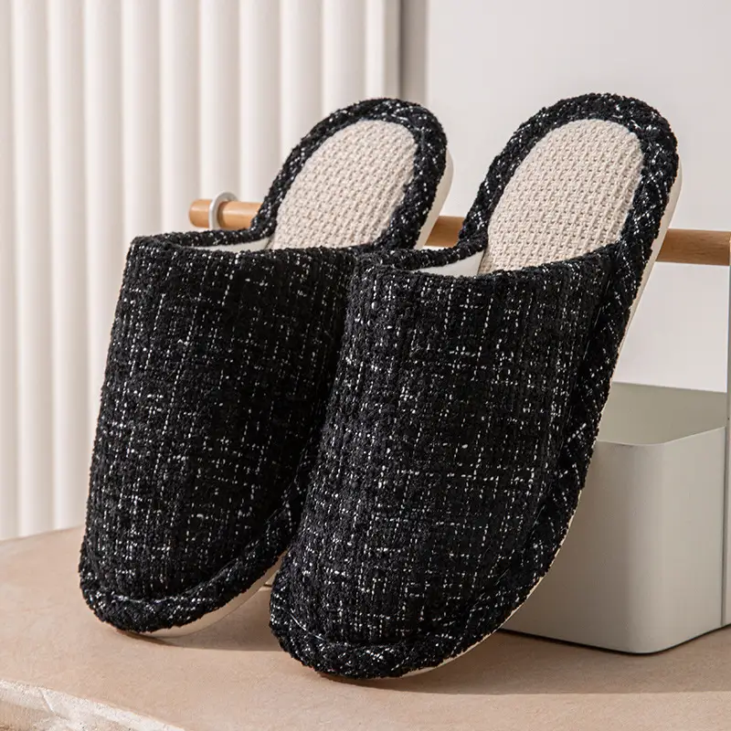 Cute Cartoon Women's Cotton Slippers for Home Plush Warm Furry Slippers for Women Indoor Home Warmth