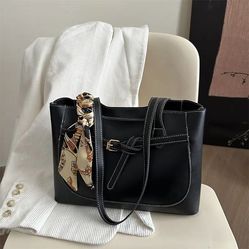 Women's Korean Style Beige Tote Bag 2025 Spring Summer - Image 8