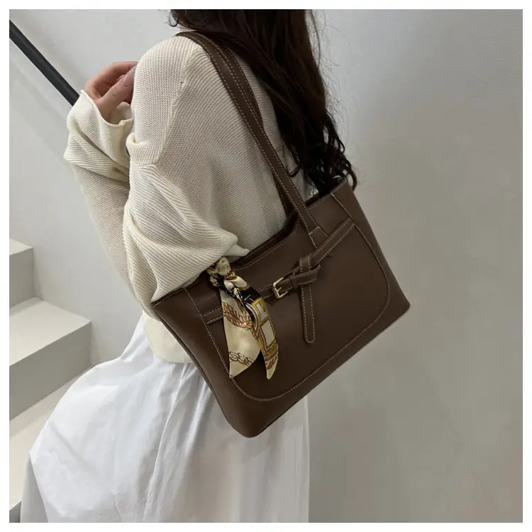 Women's Korean Style Beige Tote Bag 2025 Spring Summer — feature 14