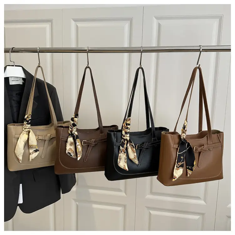 Women's Korean Style Beige Tote Bag 2025 Spring Summer — feature 20