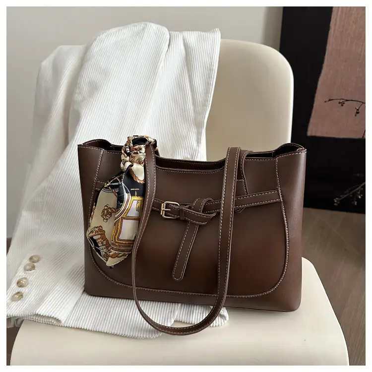Women's Korean Style Beige Tote Bag 2025 Spring Summer — feature 21