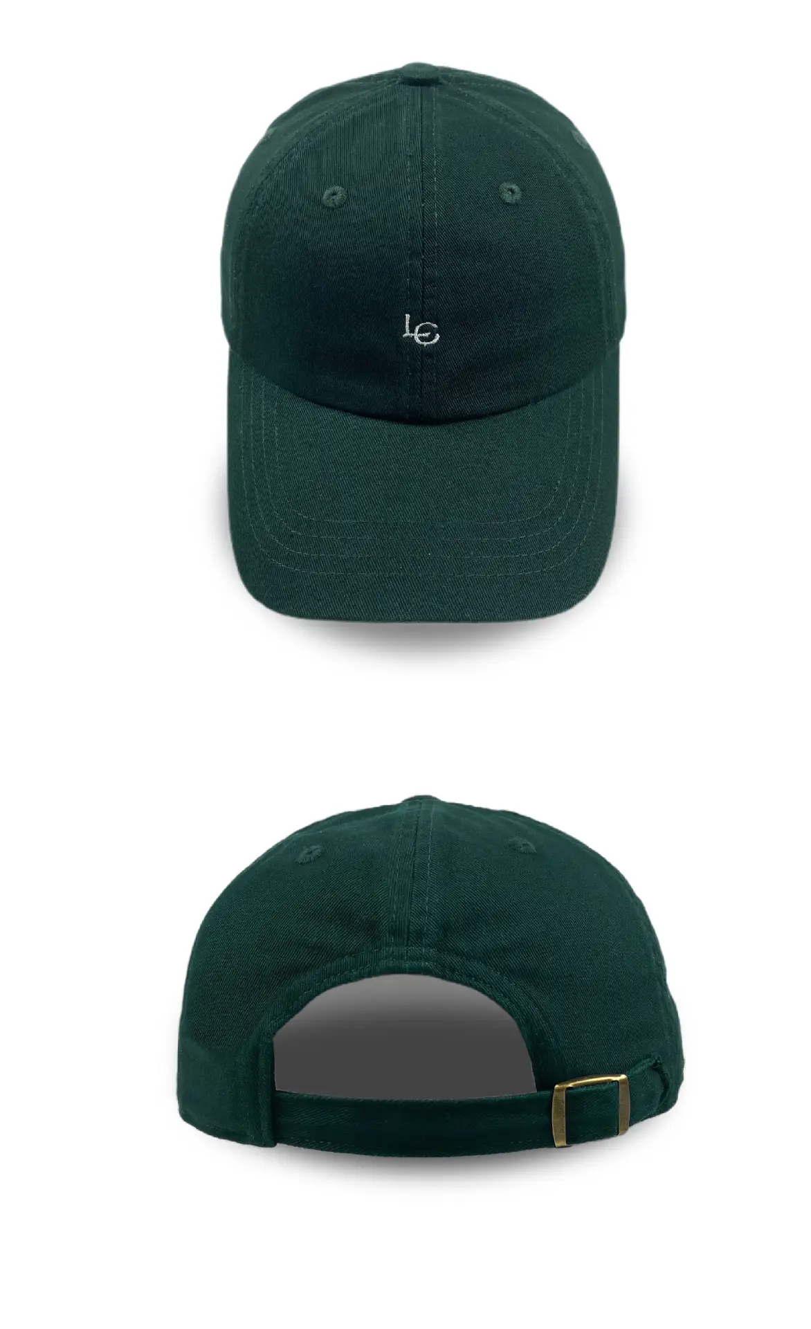 Dark Green Letter Cap Women Summer Sun Protection Hat Men's Embroidered Baseball Cap Soft Top Curved Cornice Hat New — feature 5