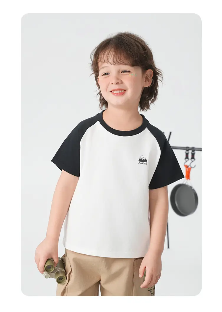 Boys Pure Cotton Summer T-Shirt 2026 Kids — feature 20