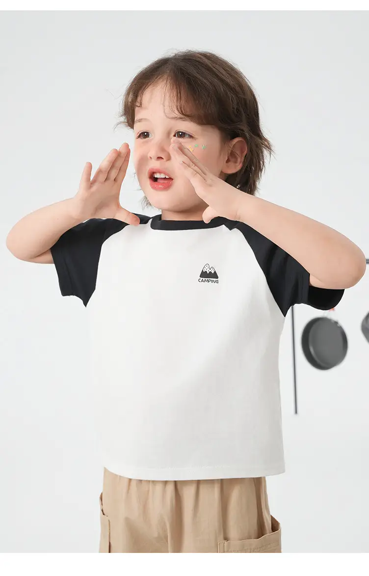 Boys Pure Cotton Summer T-Shirt 2026 Kids — feature 21