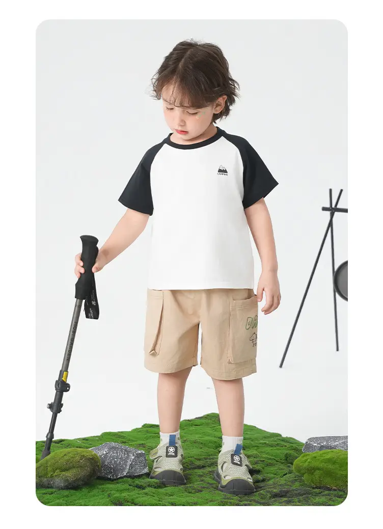 Boys Pure Cotton Summer T-Shirt 2026 Kids — feature 23