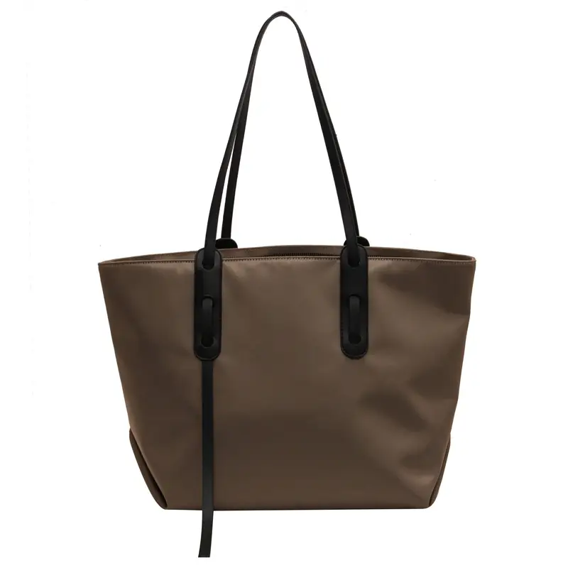 Women's Large Capacity Oxford Cloth Tote Bag Beige - Image 7