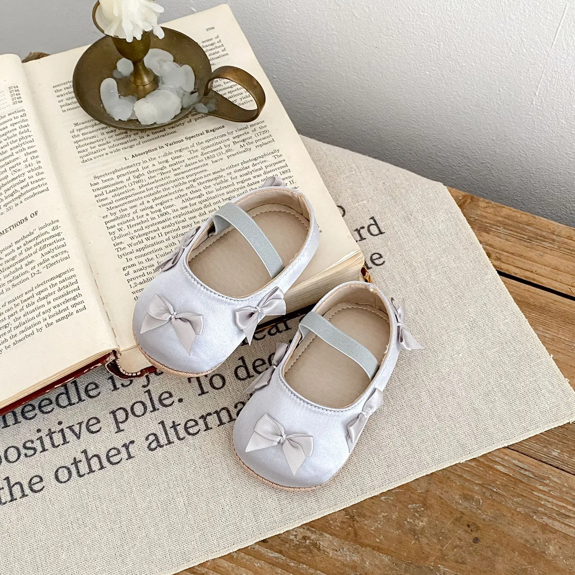 Baby Bow Shoes Pink White 9M+1.5Yr Soft Bottom — feature 6