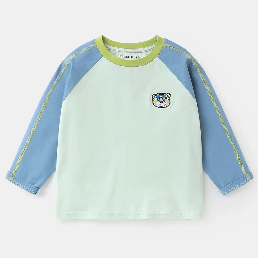 Right European Boys Raglan Sleeve T-Shirt 25 Autumn - Image 3