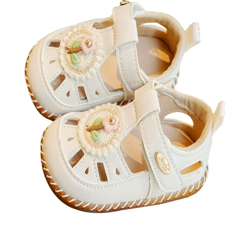 Toddler Sandals Pink Soft Sole 1-2Yrs