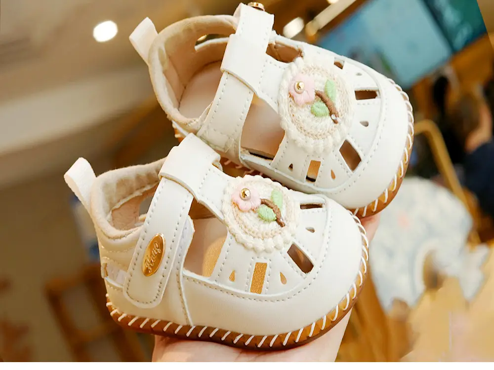 Toddler Sandals Pink Soft Sole 1-2Yrs — feature 4