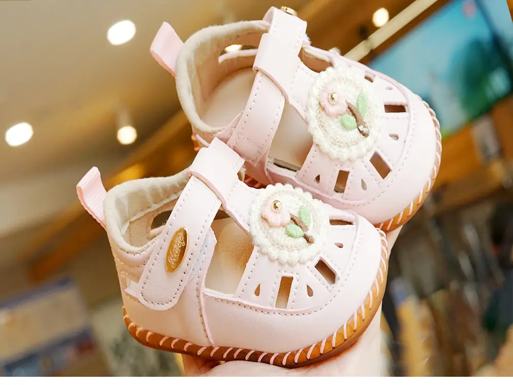 Toddler Sandals Pink Soft Sole 1-2Yrs — feature 7