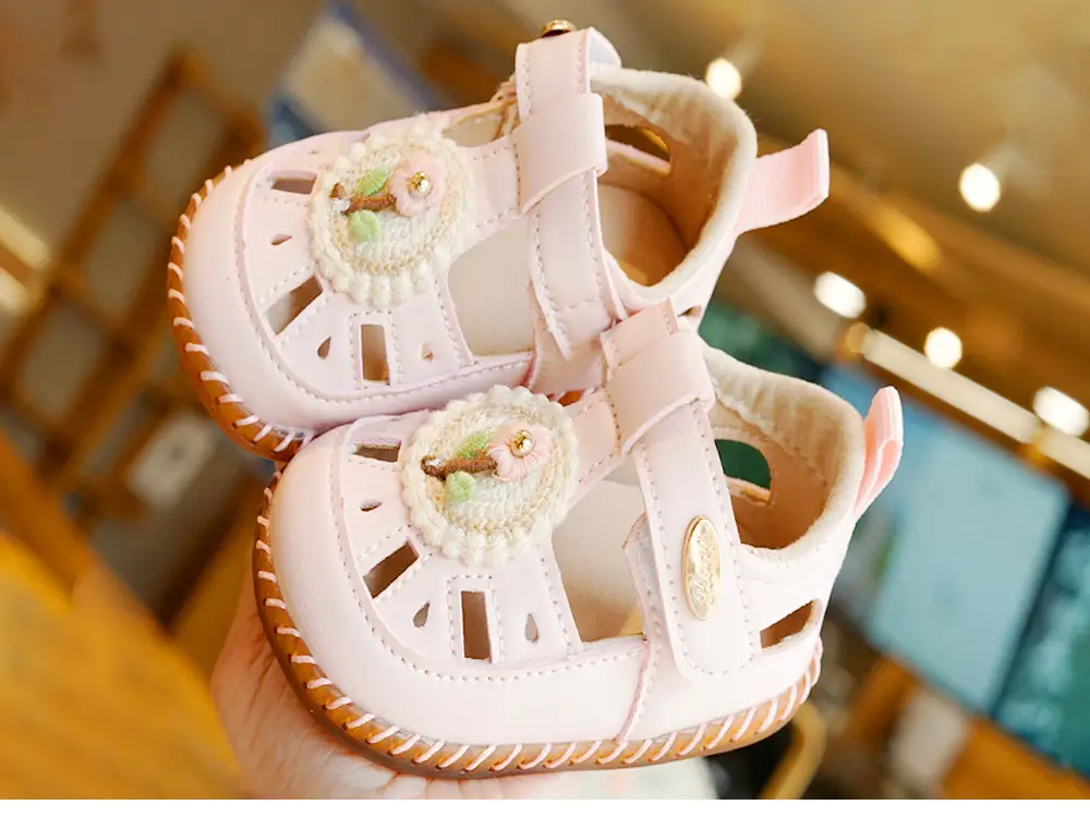 Toddler Sandals Pink Soft Sole 1-2Yrs — feature 8
