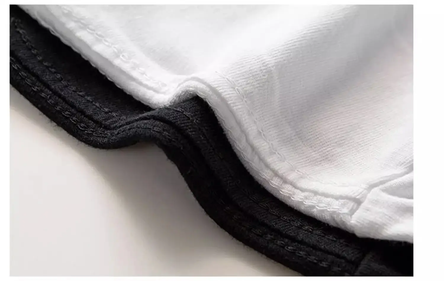 Men White Cotton Crew Neck T-Shirt 260g — feature 25
