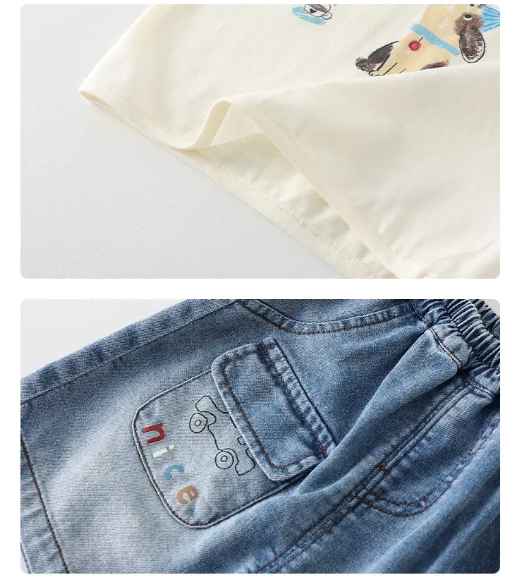 Boys Cotton Sleeveless Vest T-Shirt Cartoon Print 2026 — feature 7