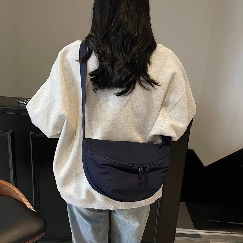 Pink Korean Style Crossbody Chest Bag for Women
