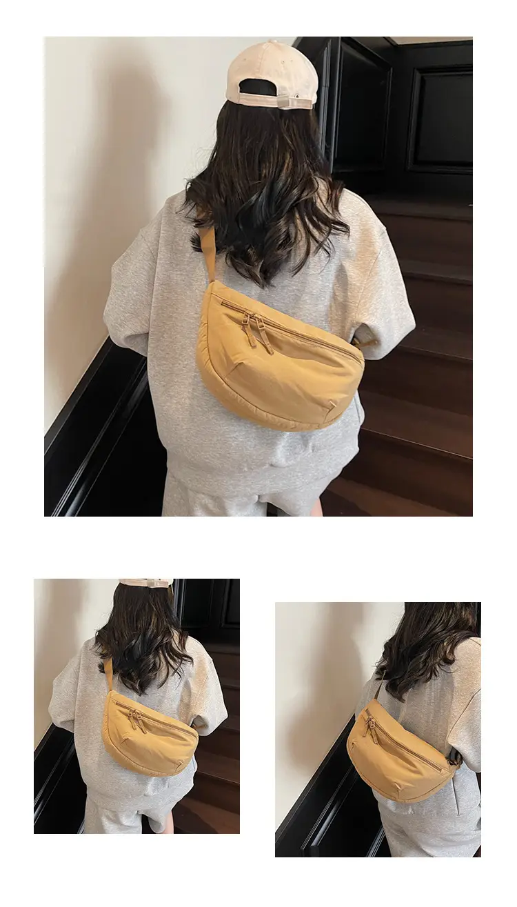 Pink Korean Style Crossbody Chest Bag for Women — feature 12