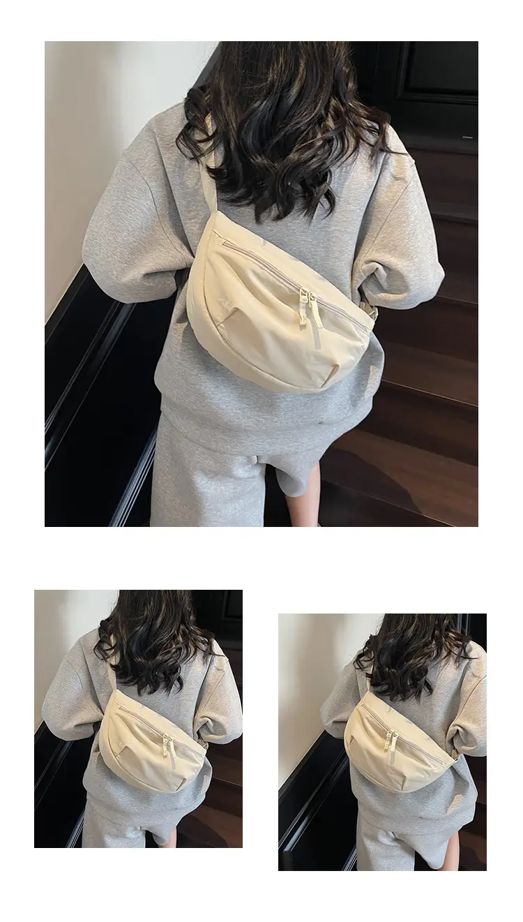 Pink Korean Style Crossbody Chest Bag for Women — feature 13
