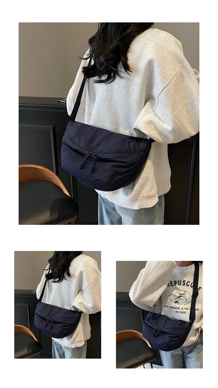 Pink Korean Style Crossbody Chest Bag for Women — feature 15