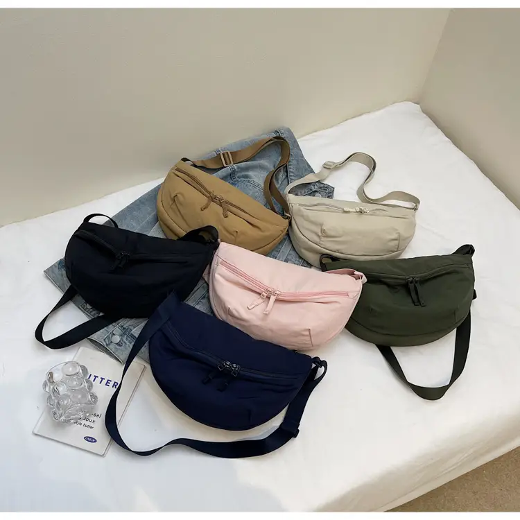 Pink Korean Style Crossbody Chest Bag for Women — feature 17